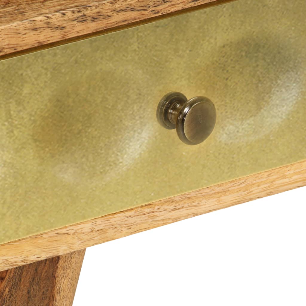 Table basse en bois de manguier massif 90x50x40 cm