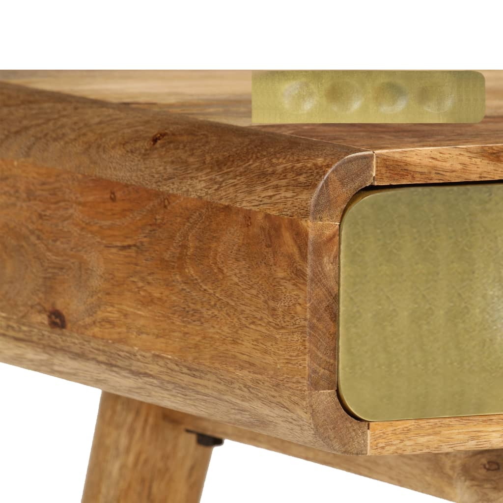 Table basse en bois de manguier massif 90x50x40 cm
