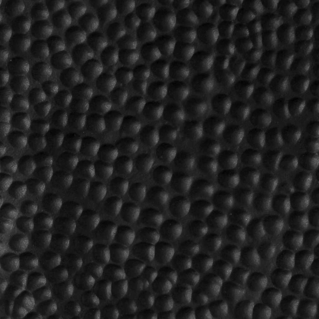 Couchtisch aus Gehämmertem Aluminium 70x30 cm Schwarz