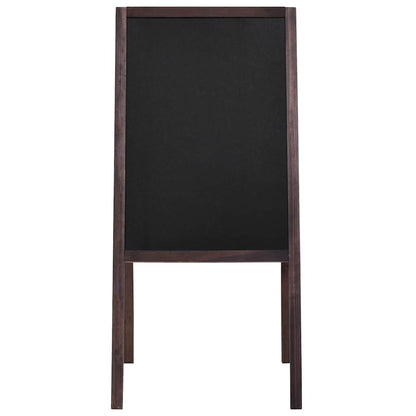 Tafel Kundenstopper Doppelseitig Zedernholz Freistehend 40×60cm