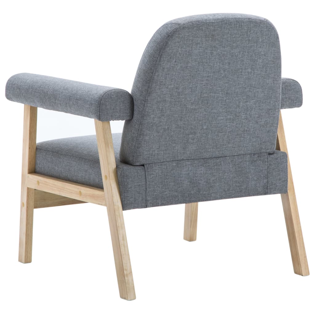 Sessel Hellgrau Stoff