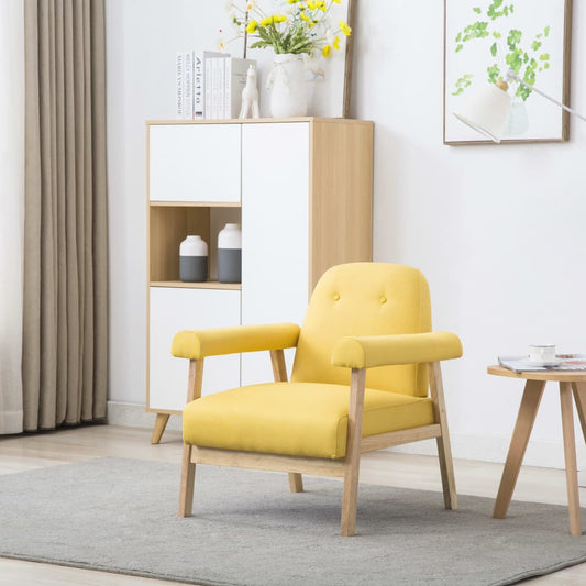 Sessel Gelb Stoff