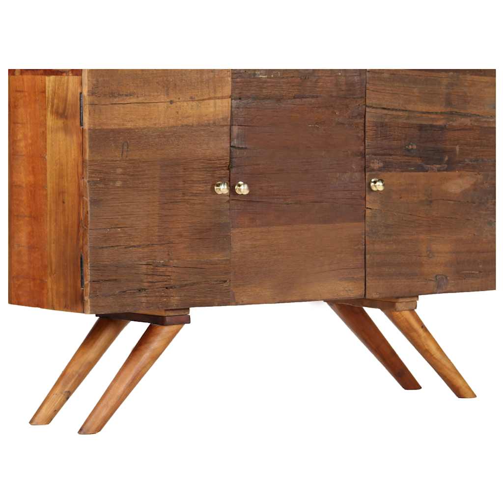 Sideboard Braun Altholz Massiv 110x30x75 cm
