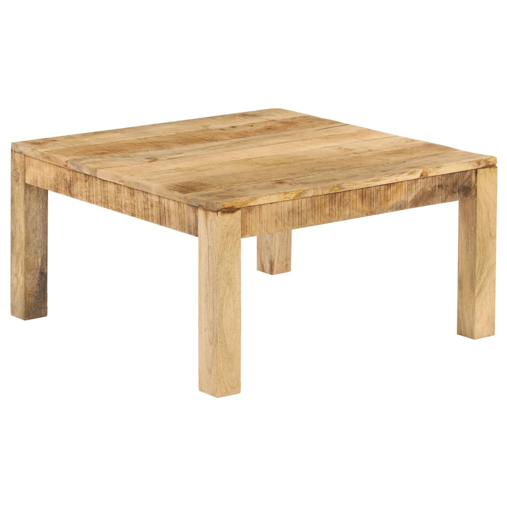Couchtisch 80x80x40 cm Massivholz Mango