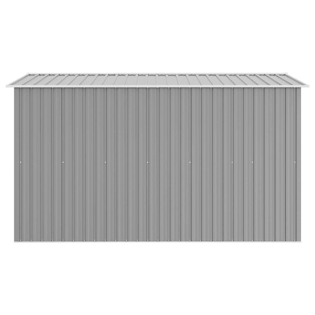 Gartenhaus 257x298x178 cm Metall Grau
