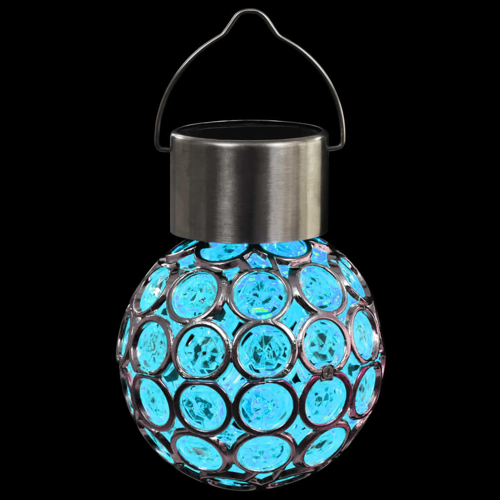Solar-Hängeleuchten 8 Stk. LED RGB