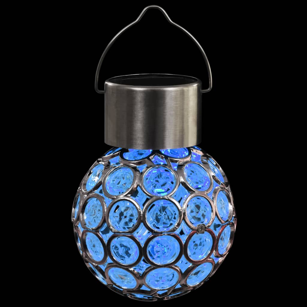 Solar-Hängeleuchten 8 Stk. LED RGB