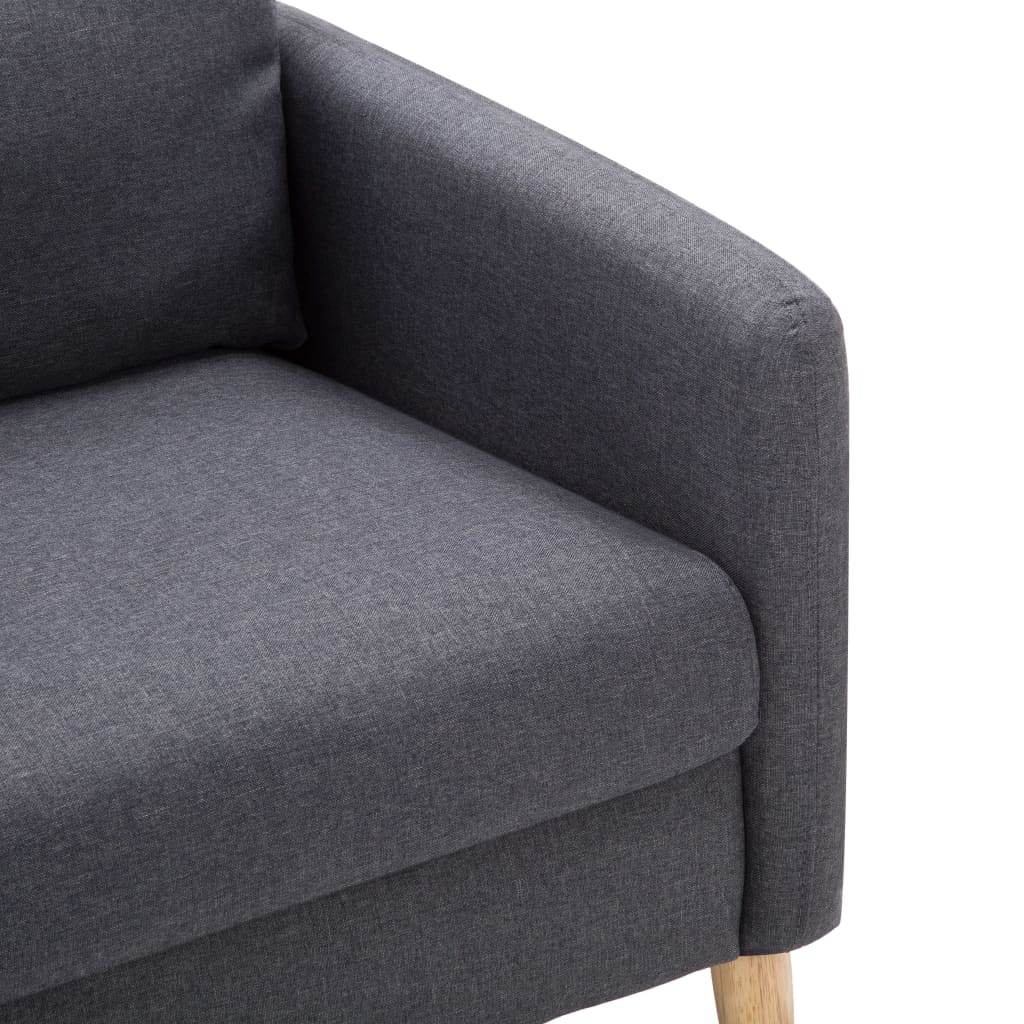 Sessel Dunkelgrau Stoff
