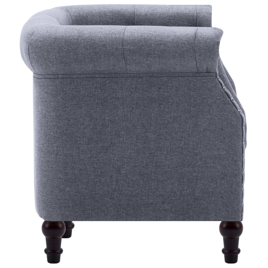 Sessel Hellgrau Stoff