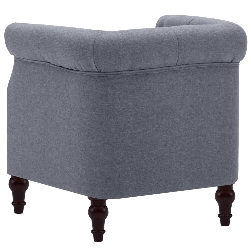 Sessel Hellgrau Stoff