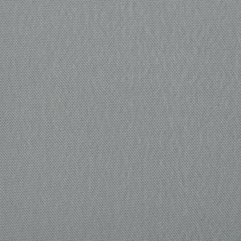 Faltbarer Terrassen-Seitenfächer Grau 300×150 cm
