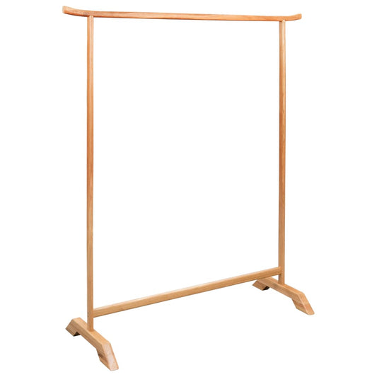 Kleiderständer 125 x 175 cm Massivholz Eiche
