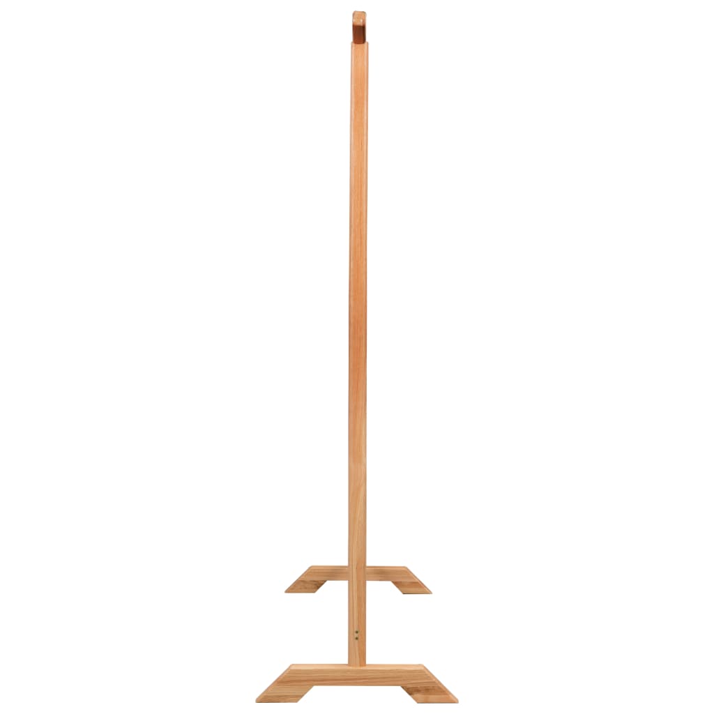 Kleiderständer 125 x 175 cm Massivholz Eiche
