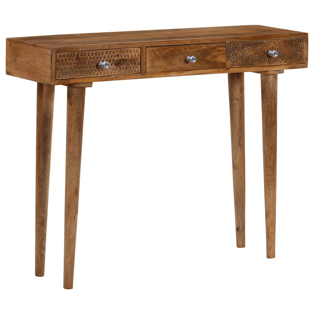 Konsolentisch Mangoholz Massiv 102 x 30 x 79 cm