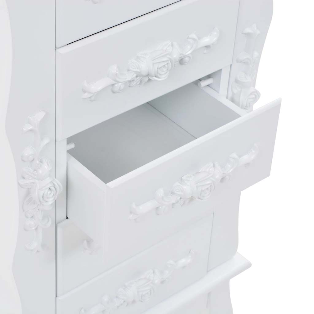 Schmuckschrank Weiß