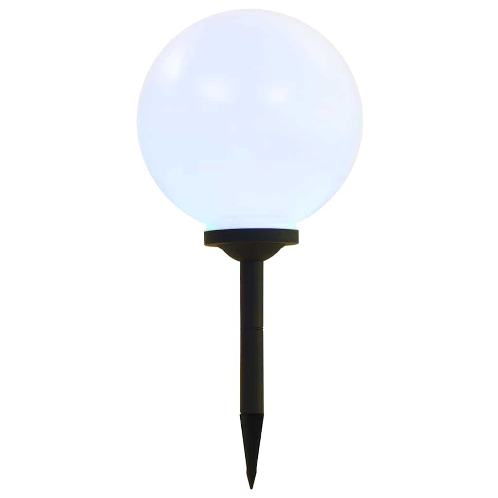 Outdoor Solarleuchten 2 Stück LED Kugelförmig 30 cm RGB