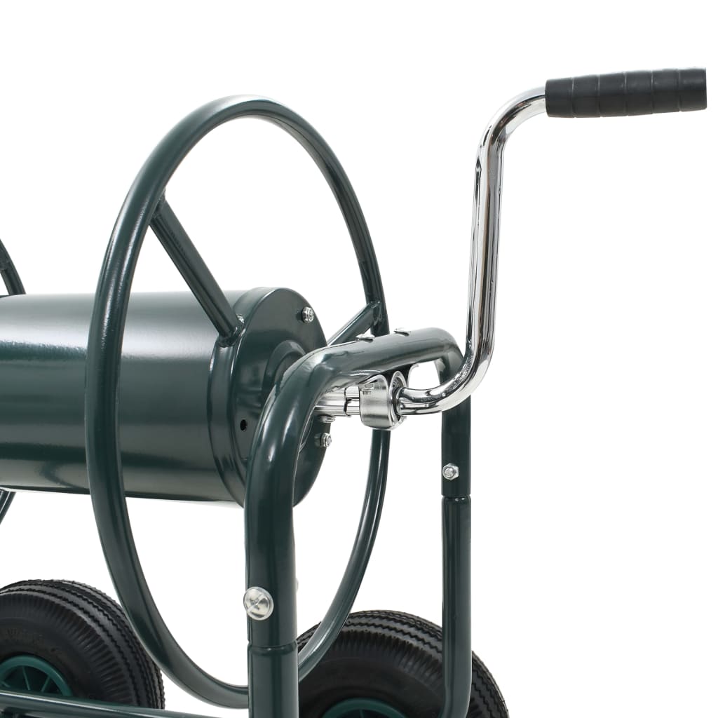 Gartenschlauchwagen mit 1/2" Schlauchanschluss 75 m Stahl