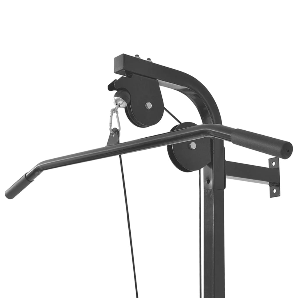 Fitnessstation Wandmontage mit Gewichtsscheiben 40 kg