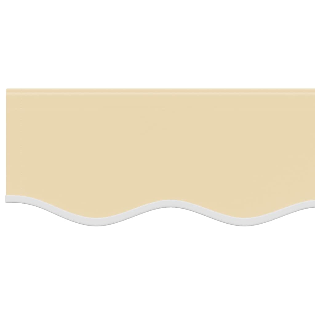 Ersatzstoff für Markise Creme 500x300 cm Polyester