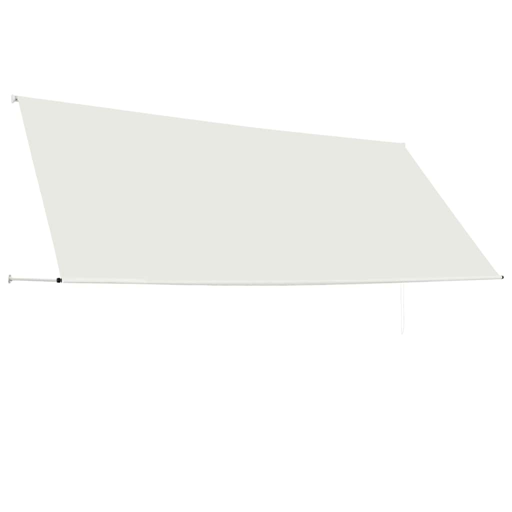 Einziehbare Markise 350×150 cm Creme