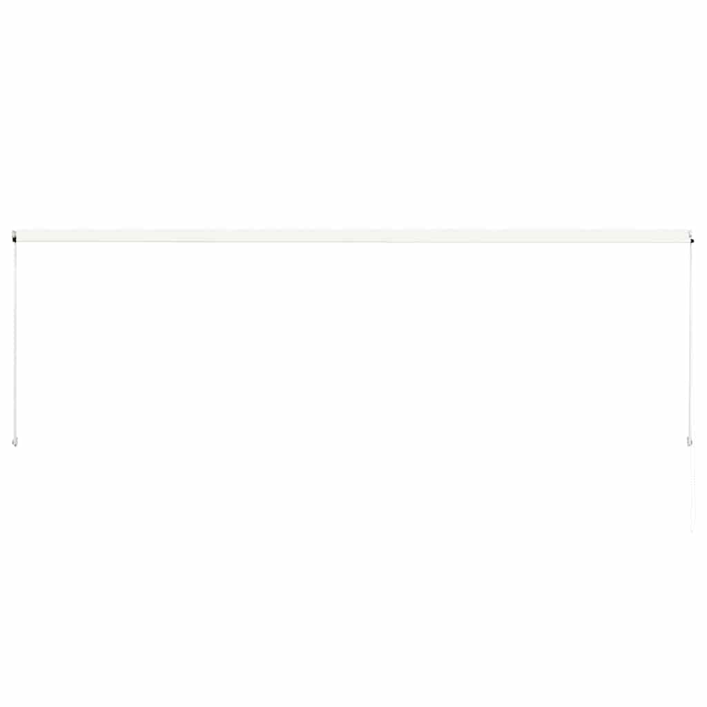 Einziehbare Markise 400×150 cm Creme