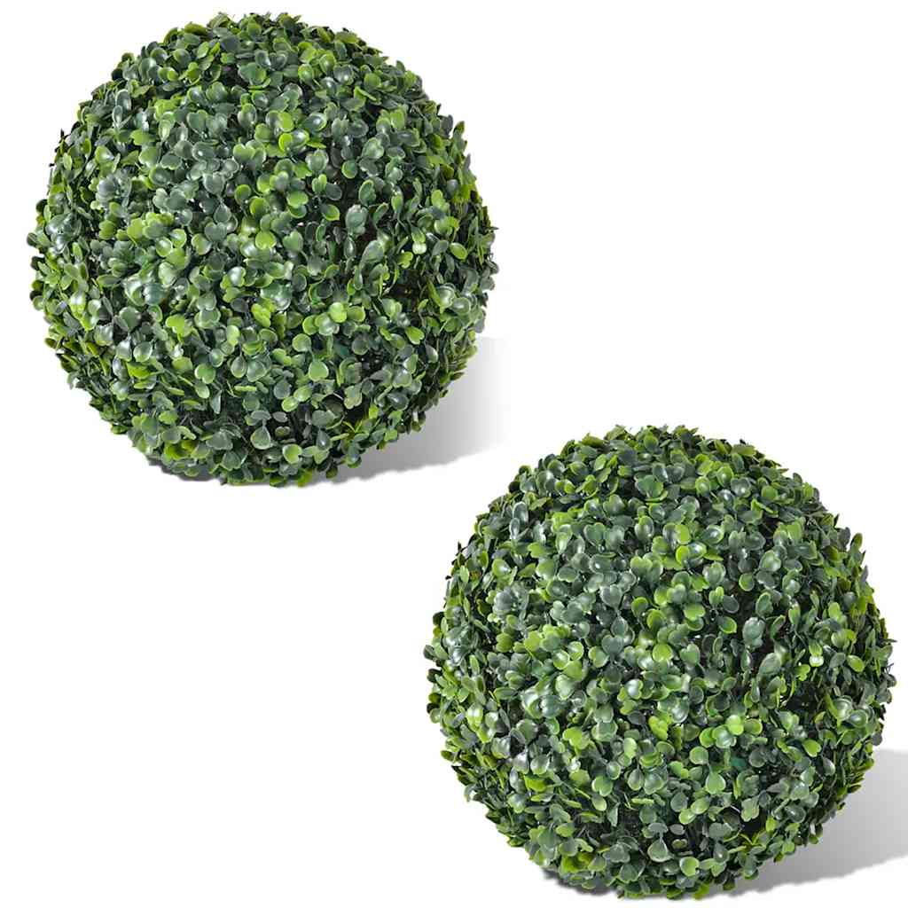 Kunstpflanze Buchsbaum Kugelform 2 Stück 35 cm