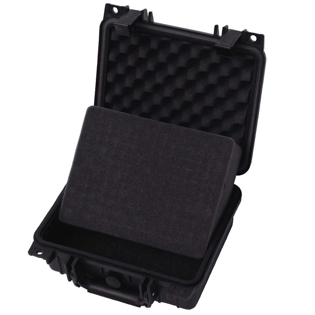 Universalkoffer Schwarz 27x24,6x12,4 cm