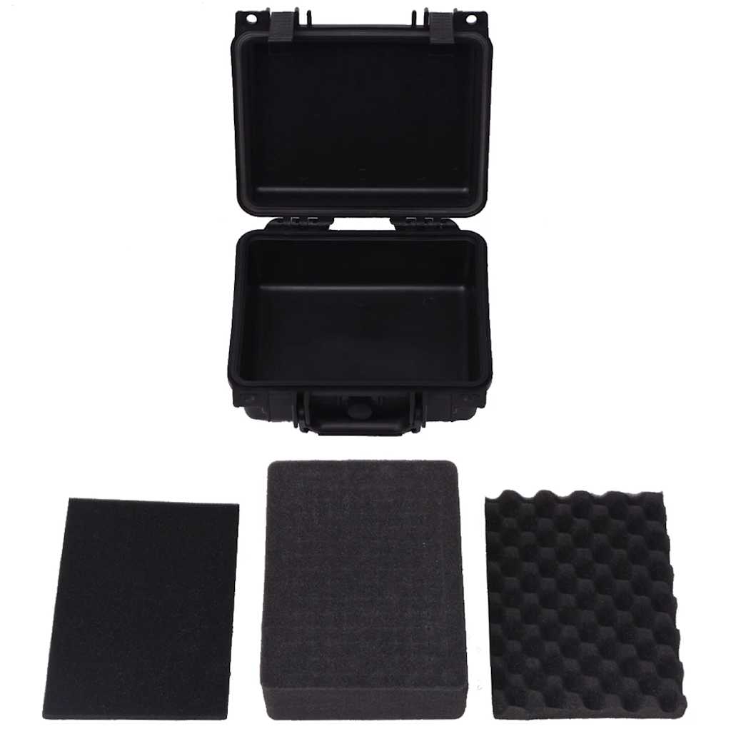 Universalkoffer Schwarz 27x24,6x12,4 cm