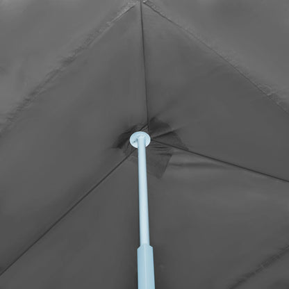 Faltpavillon mit 8 Seitenwänden 870x291x315 cm Anthrazit