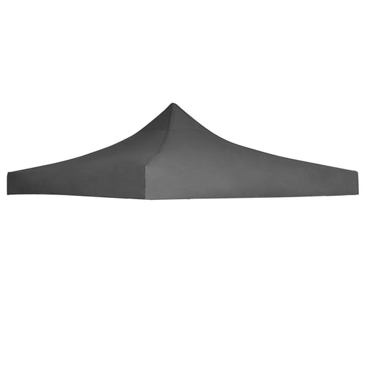 Toit de tente de réception 3x3 m anthracite