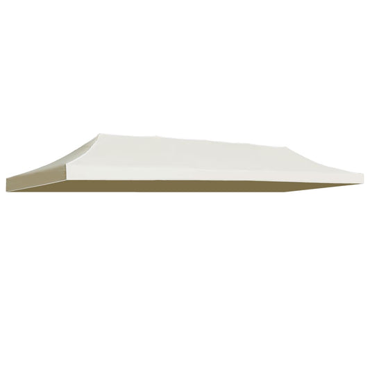 Toit de tente de réception 3x6 m crème