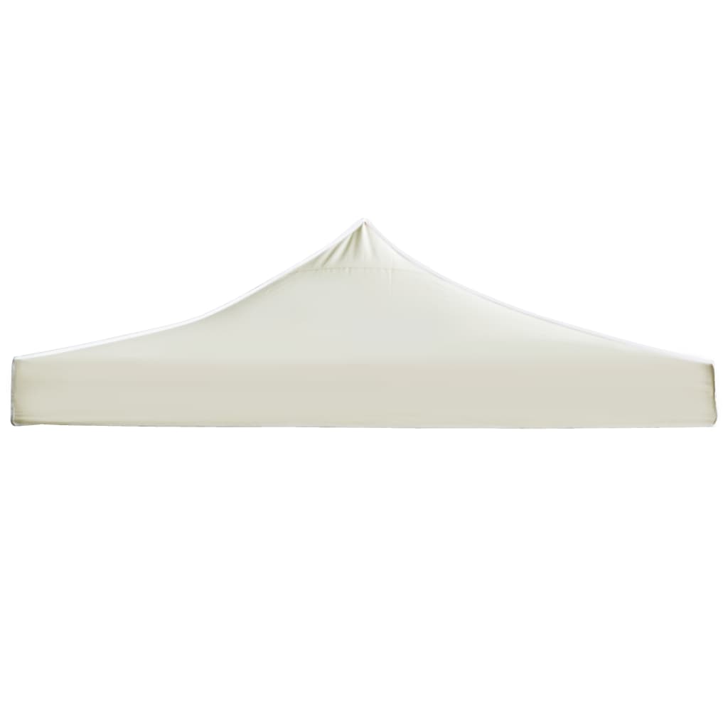 Toit de tente de réception 3x6 m crème