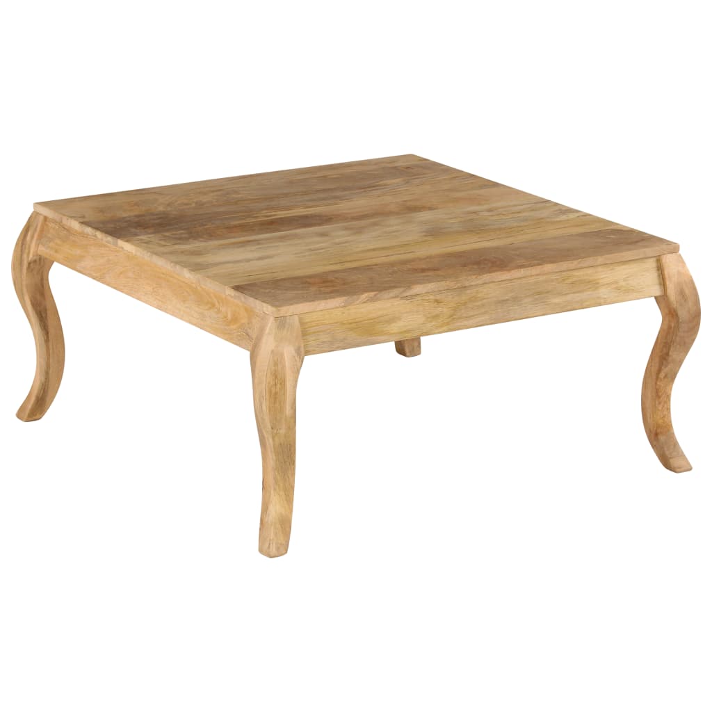 Couchtisch 80x80x40 cm Massivholz Mango