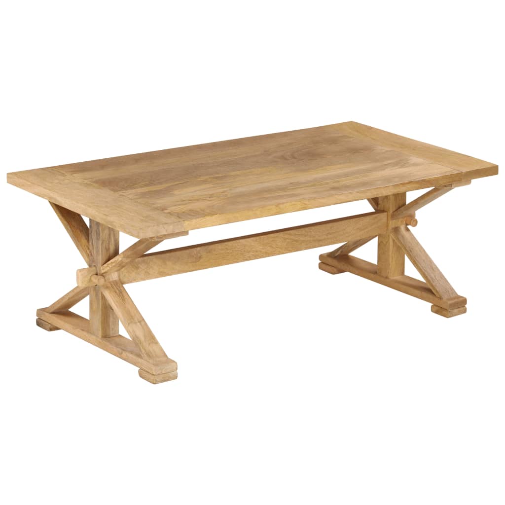 Couchtisch 110×60×40 cm Massivholz Mango