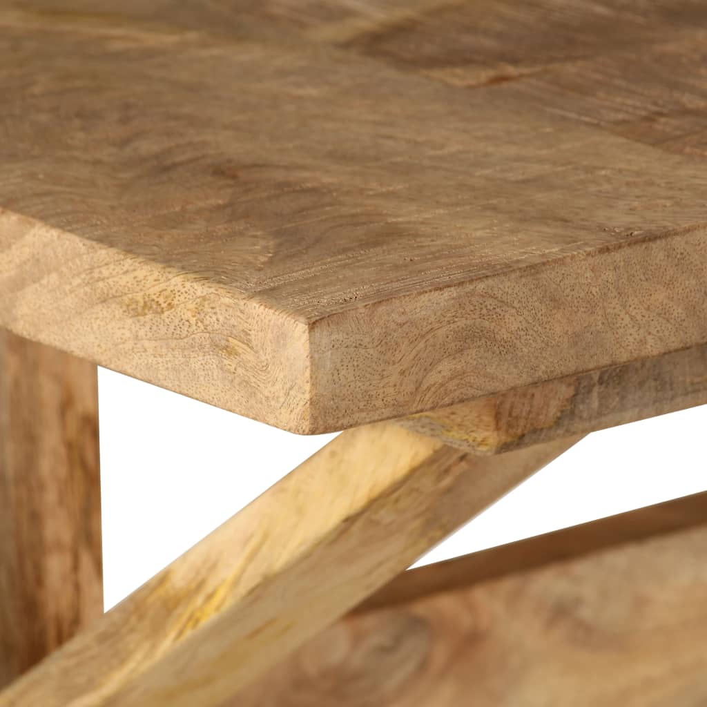 Couchtisch 110×60×40 cm Massivholz Mango
