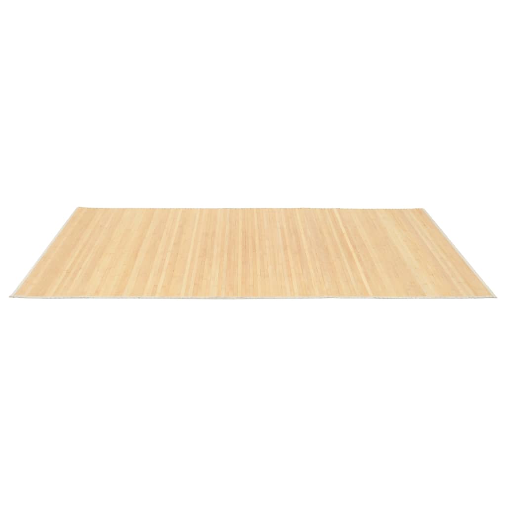 Teppich Bambus 100x160 cm Natur