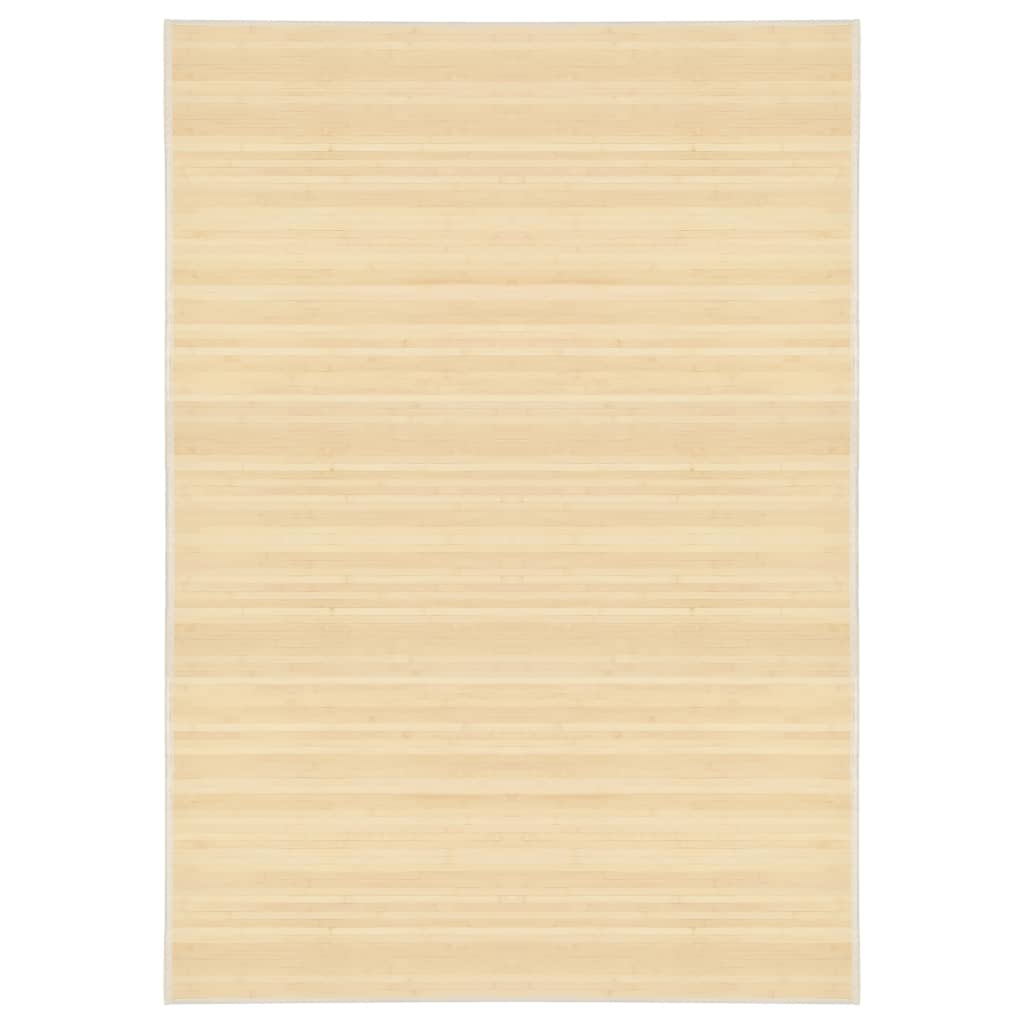Teppich Bambus 160x230 cm Natur