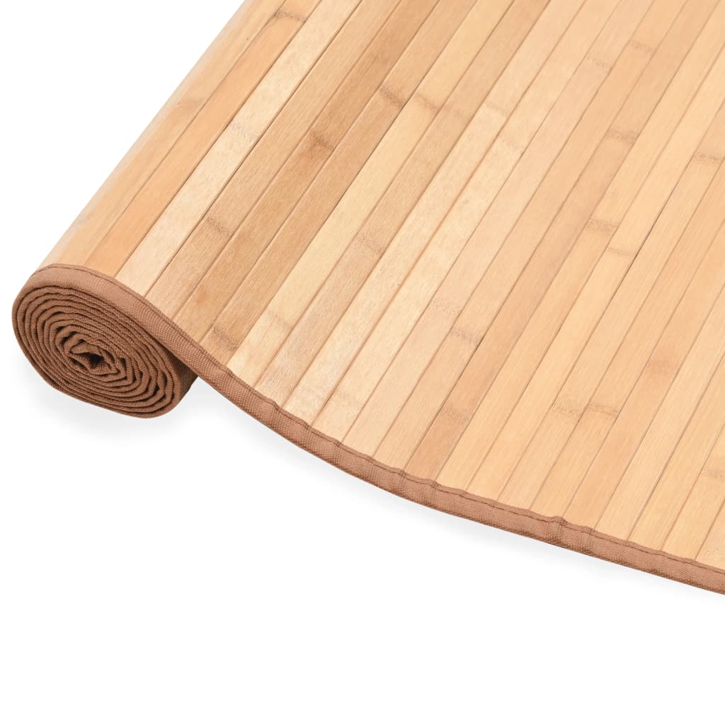 Teppich Bambus 120x180 cm Braun
