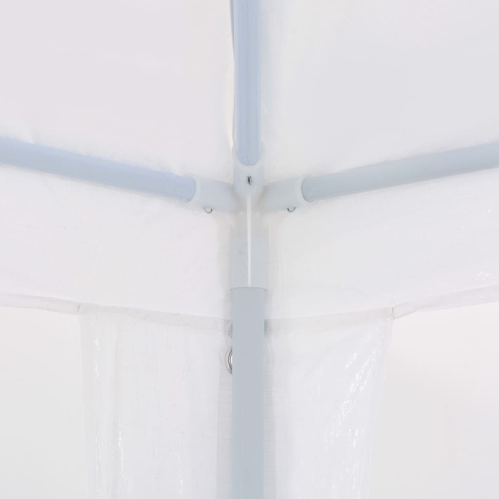Tente de fête 3x6 m PE blanc