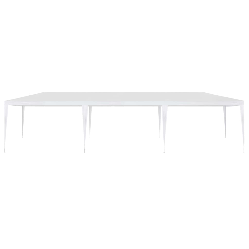 Tente de fête 3x9 m PE blanche