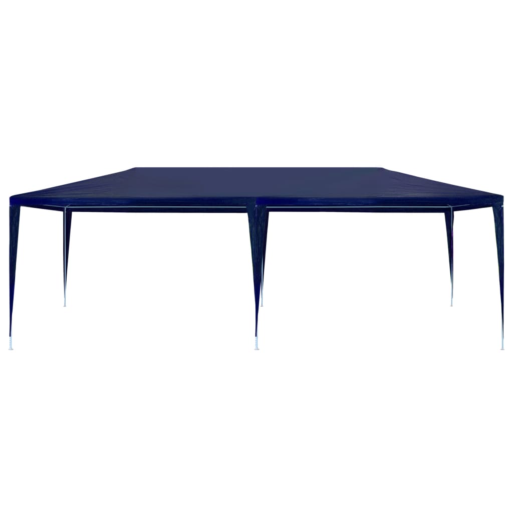 Tente de fête 3x6 m PE bleue