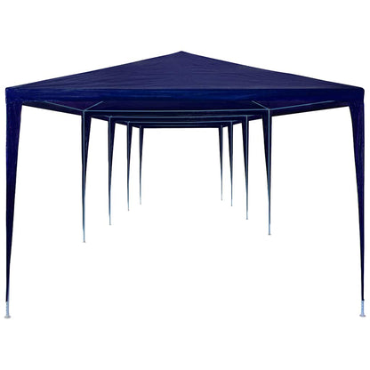 Partyzelt 3x12 m PE Blau