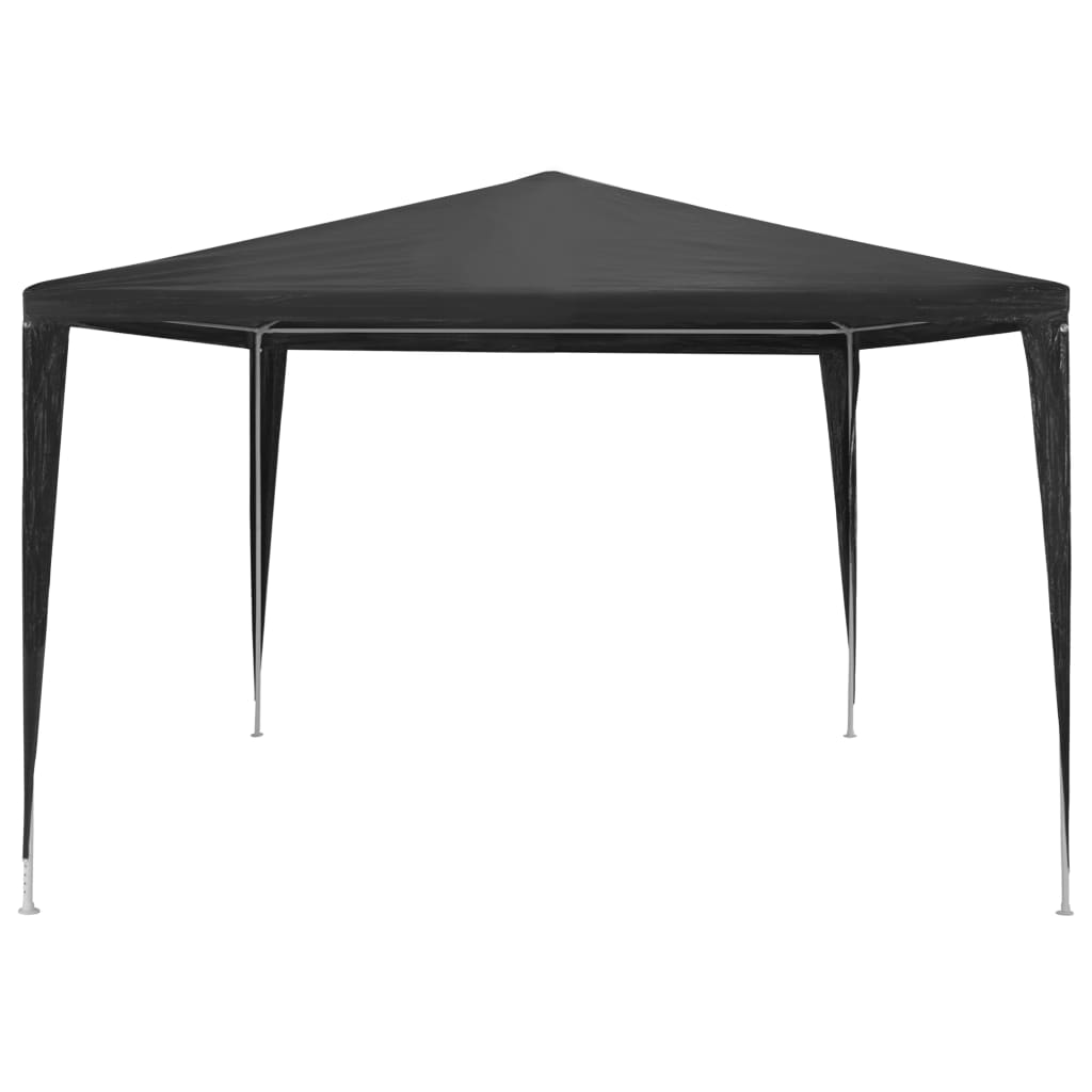Tente de fête 3x3 m PE anthracite