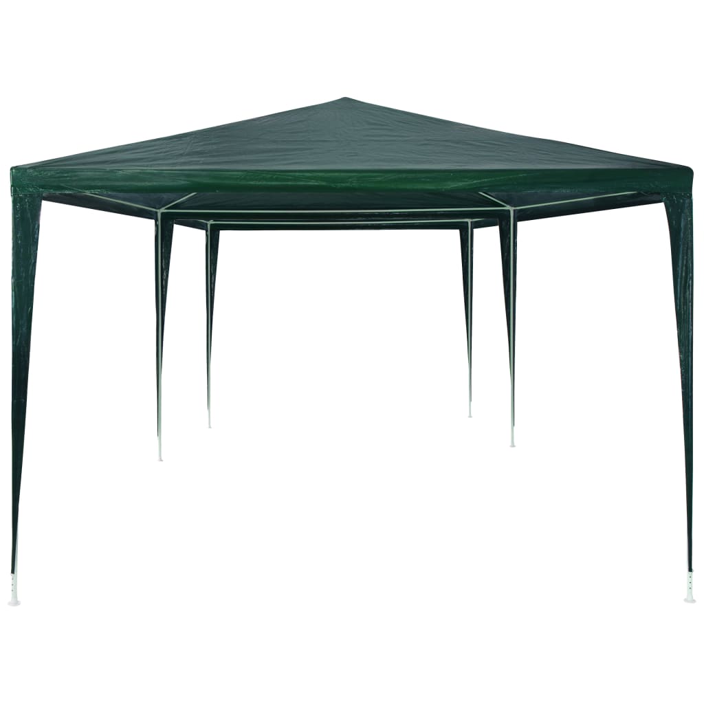 Tente de réception 3x6 m PE verte