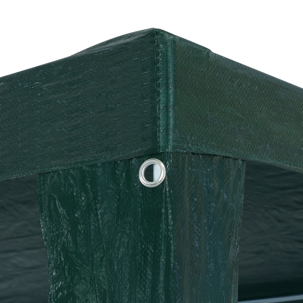 Tente de réception 3x6 m PE verte
