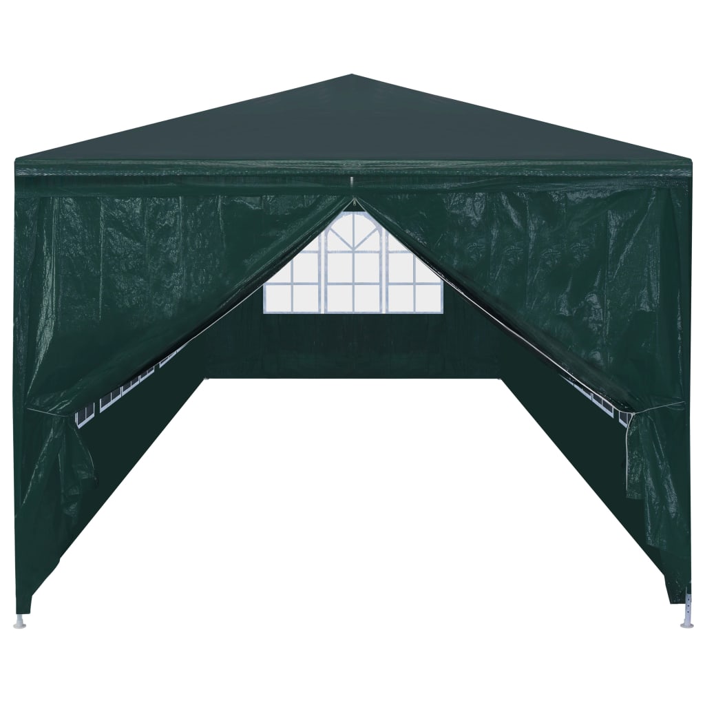 Tente de fête 3x9 m verte