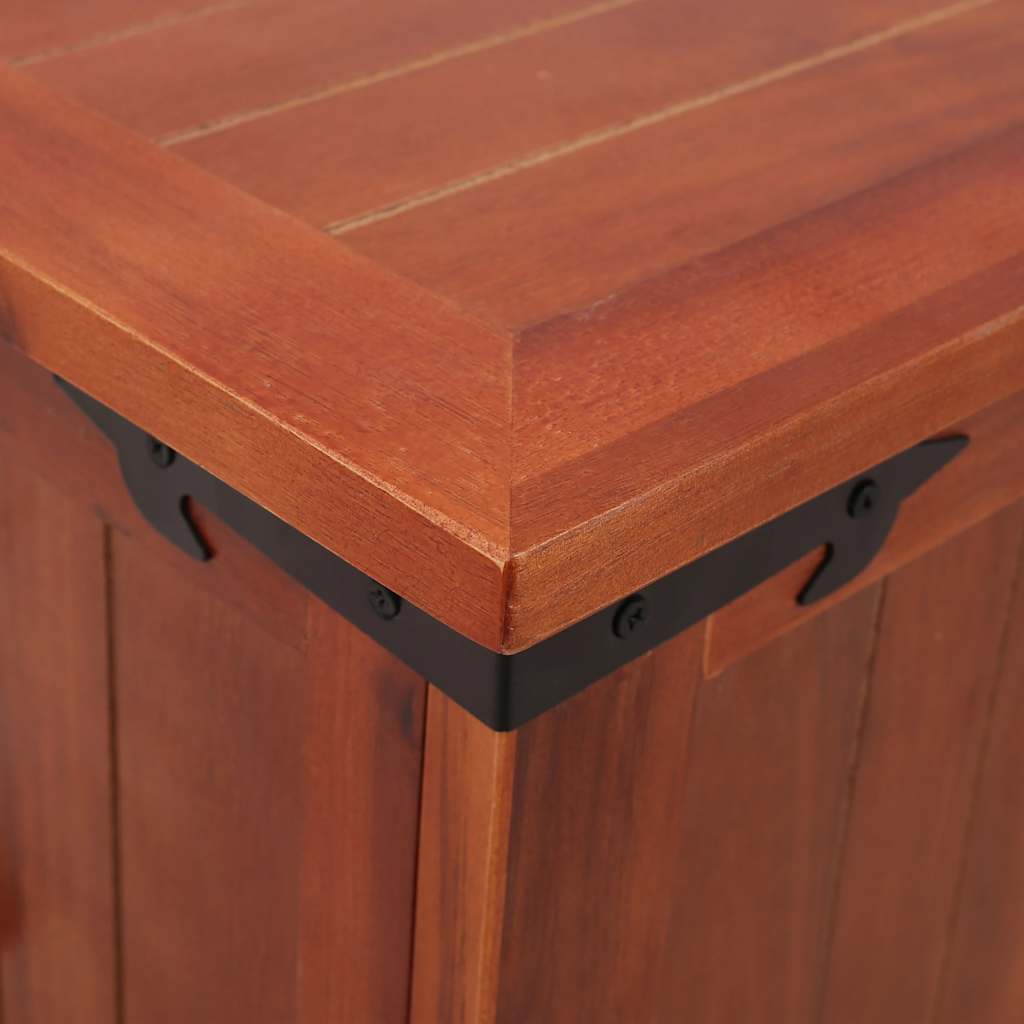 Aufbewahrungstruhe 60 x 25 x 22 cm Akazien-Massivholz