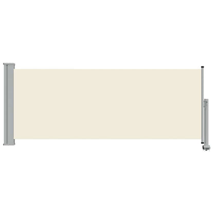 Ausziehbare Seitenmarkise 100 x 300 cm Creme