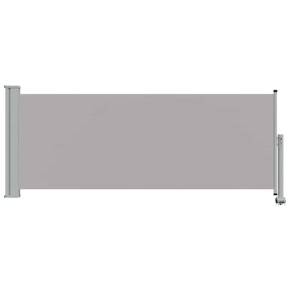 Ausziehbare Seitenmarkise 100x300 cm Grau