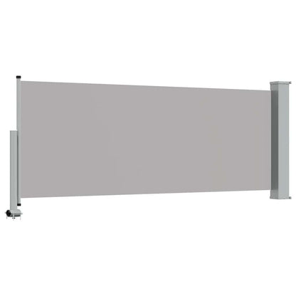 Ausziehbare Seitenmarkise 100x300 cm Grau